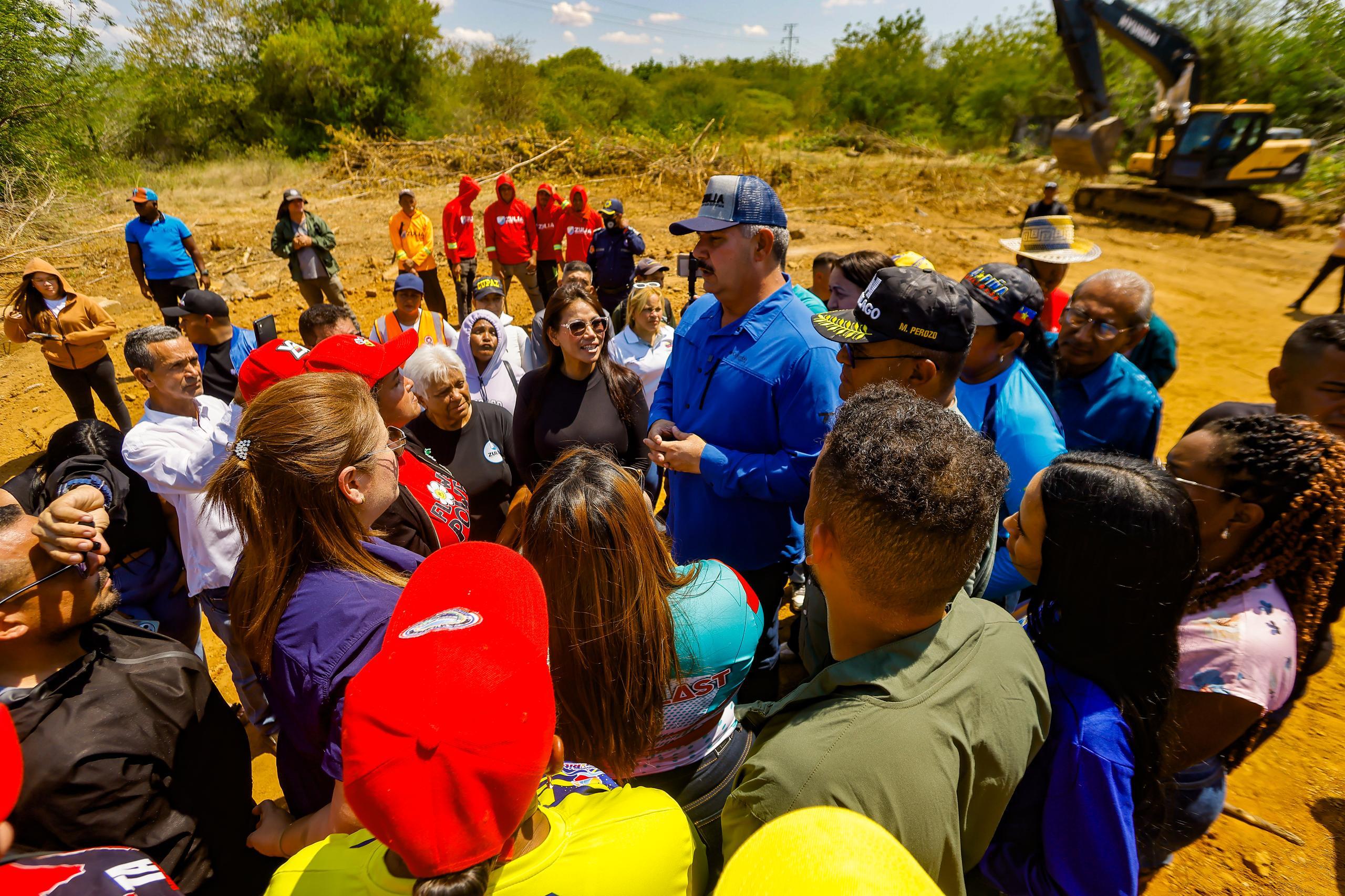 Gobernador Caldera inicia construcción de Estación de Bombeo Hipódromo en Santa Rita