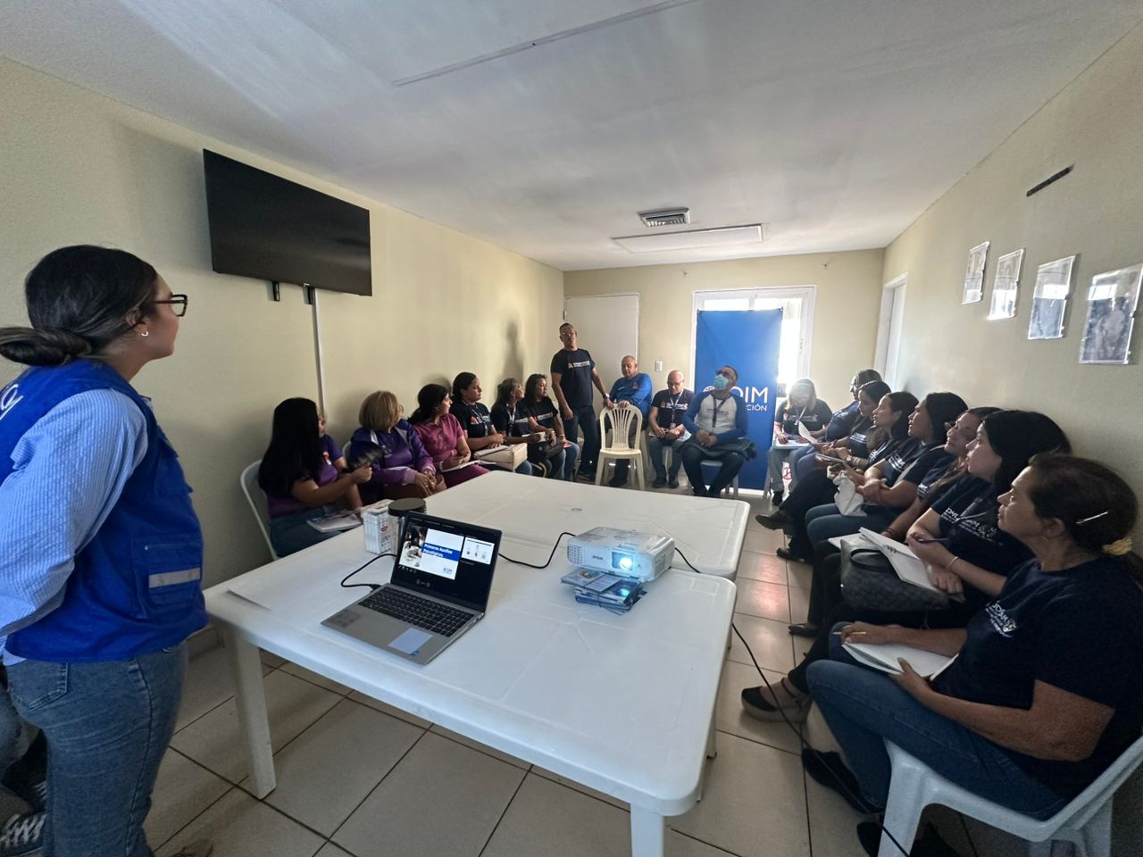 Organización Internacional para las Migraciones (OIM).Capacitación en primeros auxilios psicológicos reciben los trabajadores y trabajadoras del Consejo de Protección e Instituto de la Mujer