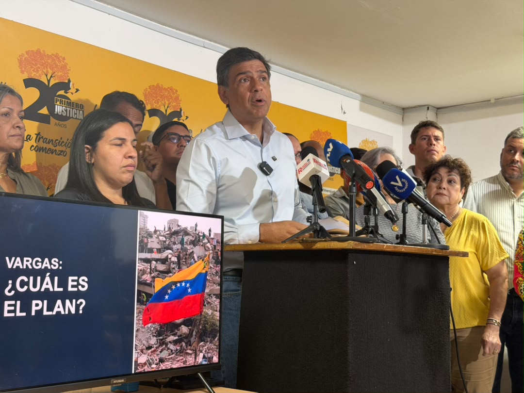 Ocariz: A 33 días del sismo, la solidaridad no sustituye la responsabilidad del Estado