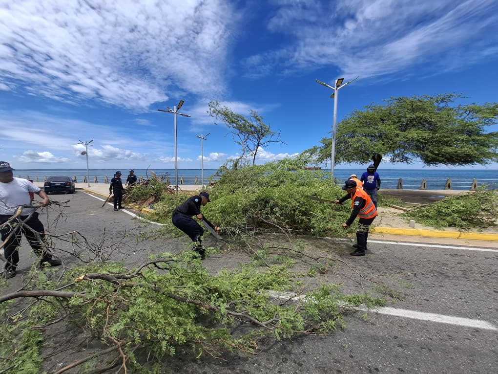 Alcaldía y Polimaracaibo se mantienen en la calle ante las precipitaciones