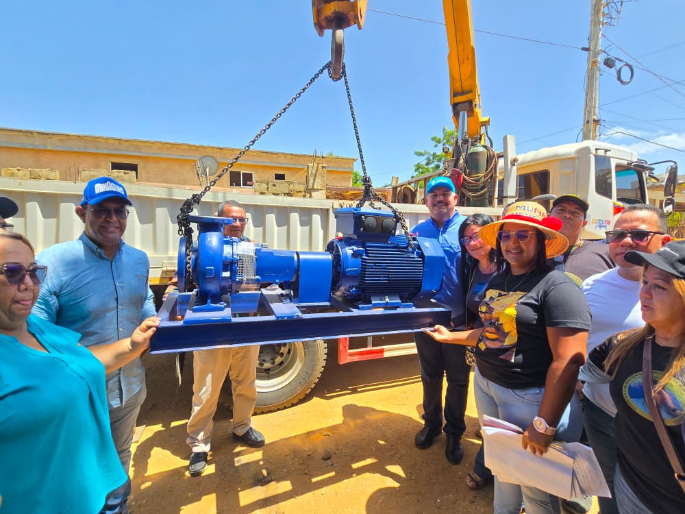 Gobernador Luis Caldera e Hidroven inician construcción de dos estaciones de bombeo para beneficiar 17 mil habitantes norte de Maracaibo