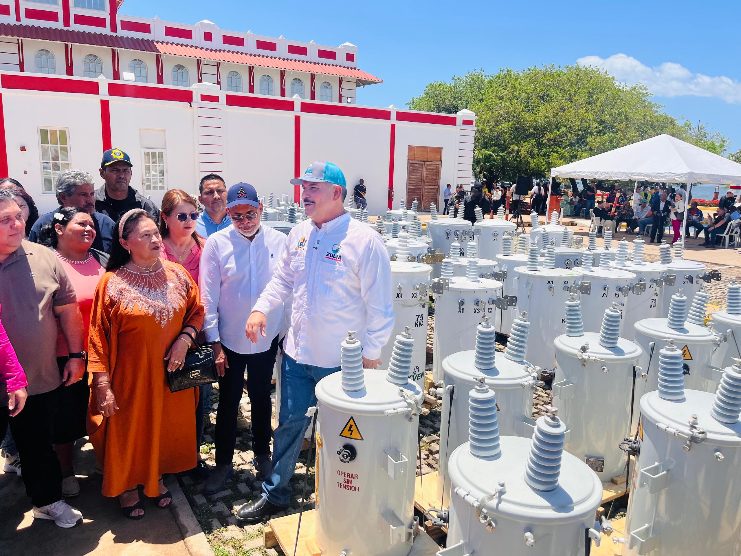 Concejo Municipal Bolivariano de Maracaibo respalda la entrega de 520 transformadores liderada por el gobernador del Zulia, Luis Caldera