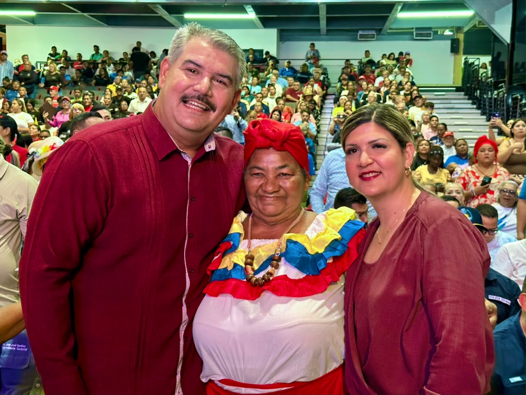 Gobernador Luis Caldera y el pueblo zuliano reafirman su apoyo a la presidenta Delcy Rodríguez
